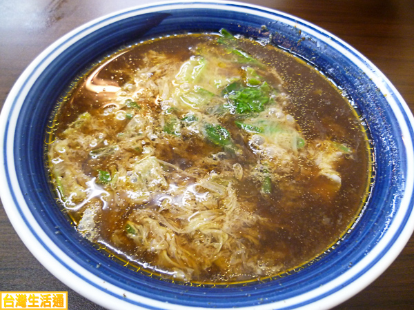 牛肉蛋花清湯