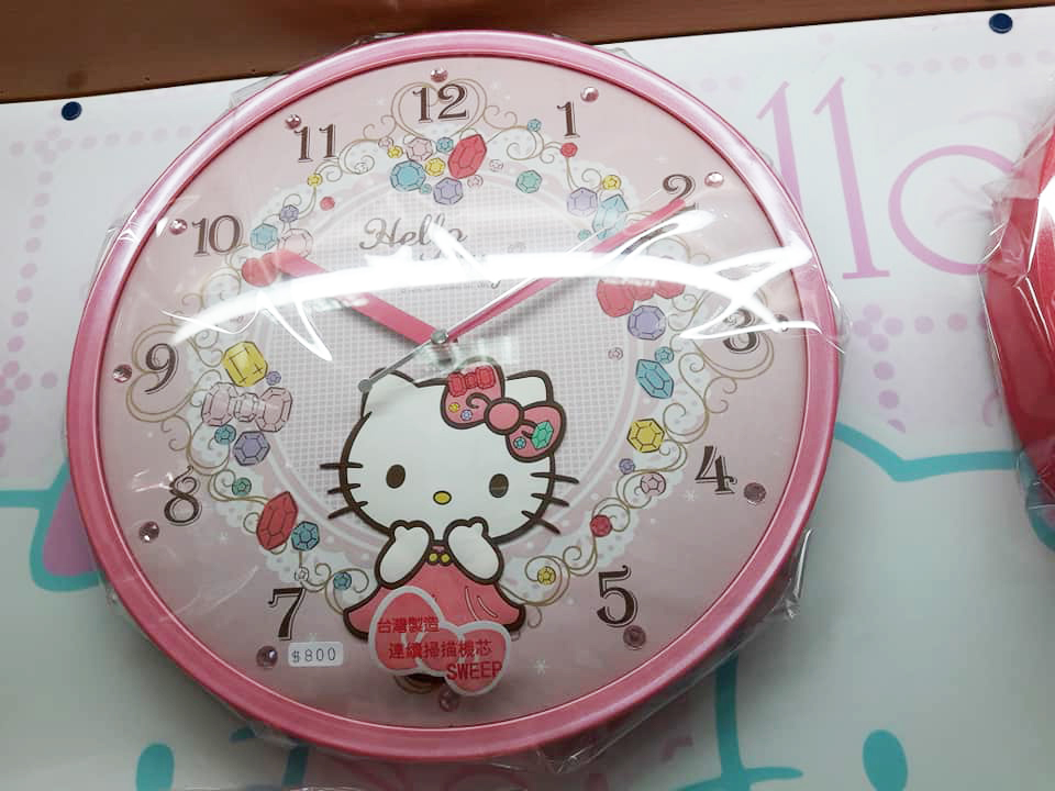 HelloKitty時鐘1